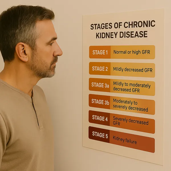 Learning the stages of CKD
